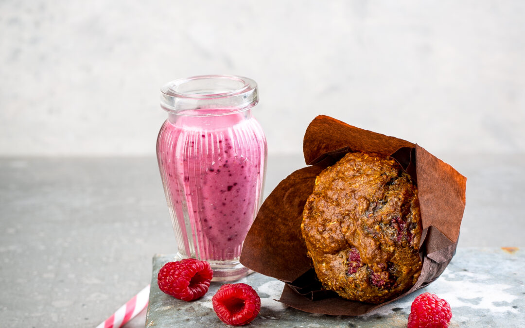 Rasp Yoghurt Muffins